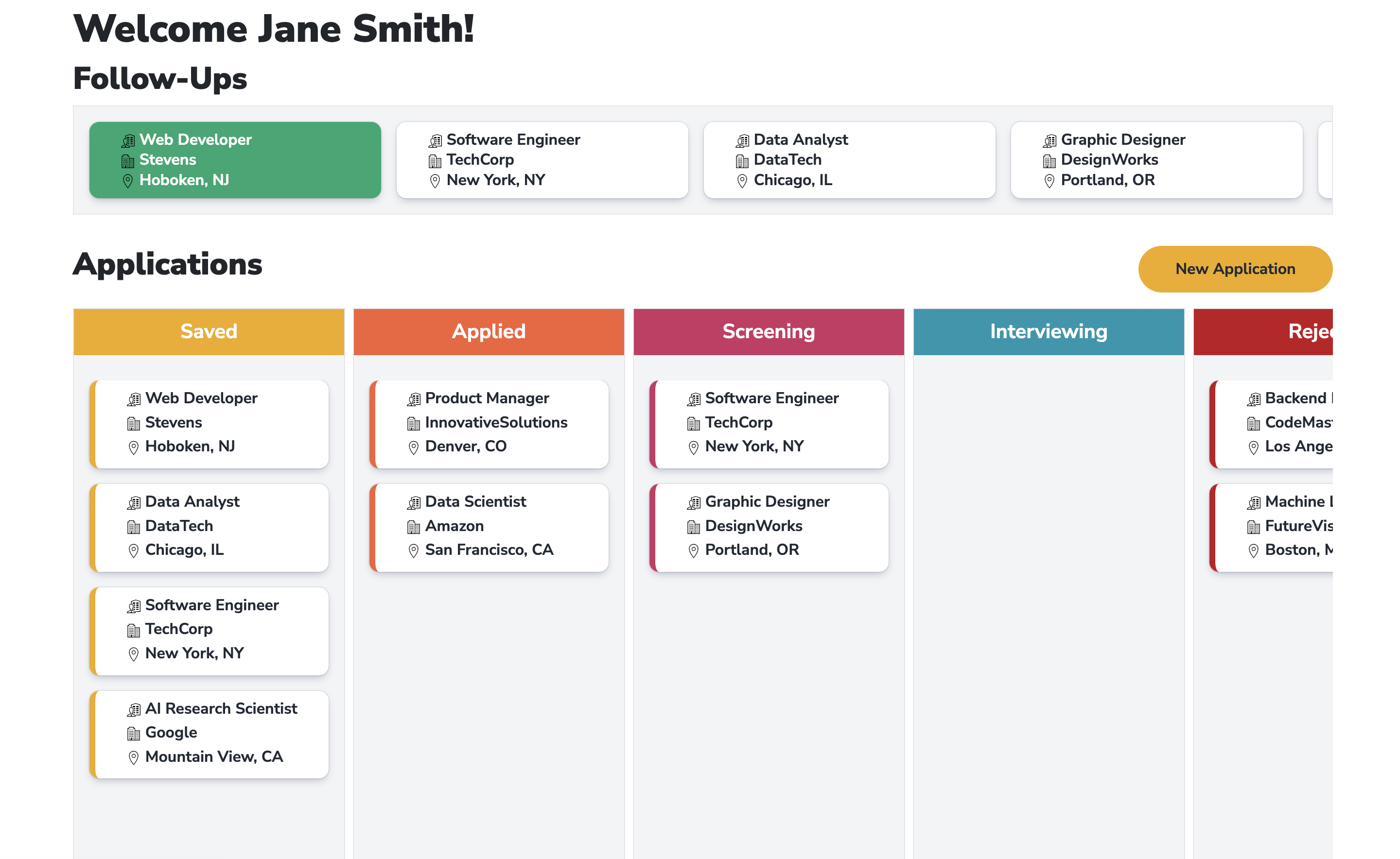 Categories Interface Image